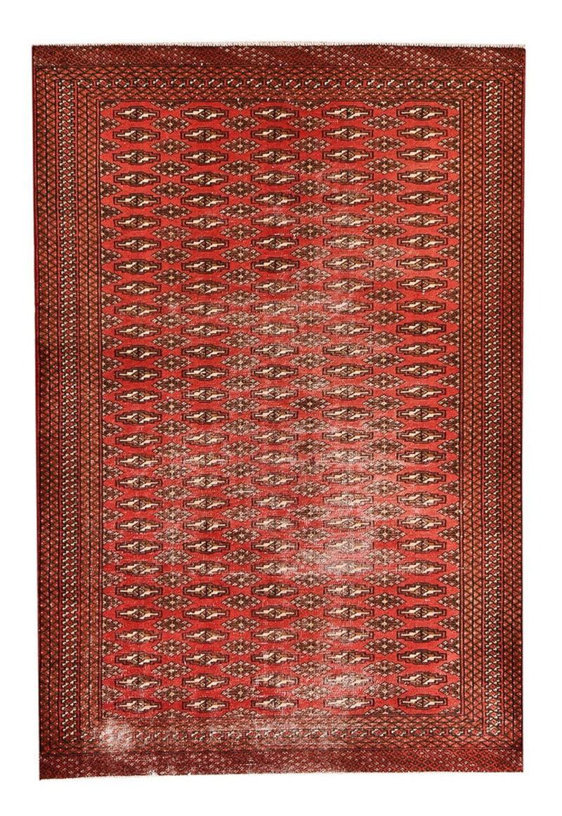 Turkaman Teppich - 190 x 128 cm - rot
