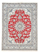 Perserteppich - Nain - 200 x 149 cm - rot