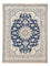 Perserteppich - Nain - 198 x 149 cm - blau