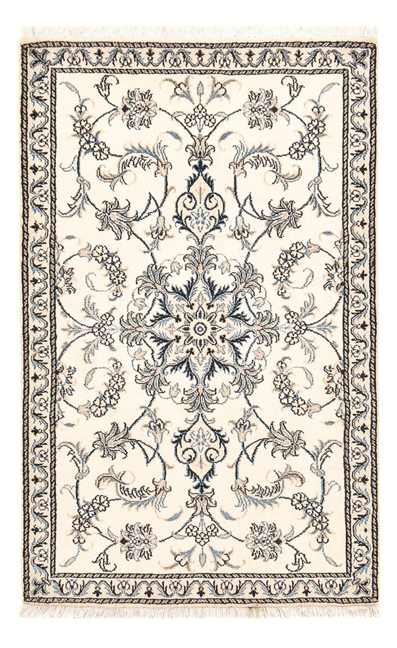 Perserteppich - Nain - 146 x 88 cm - hellbeige