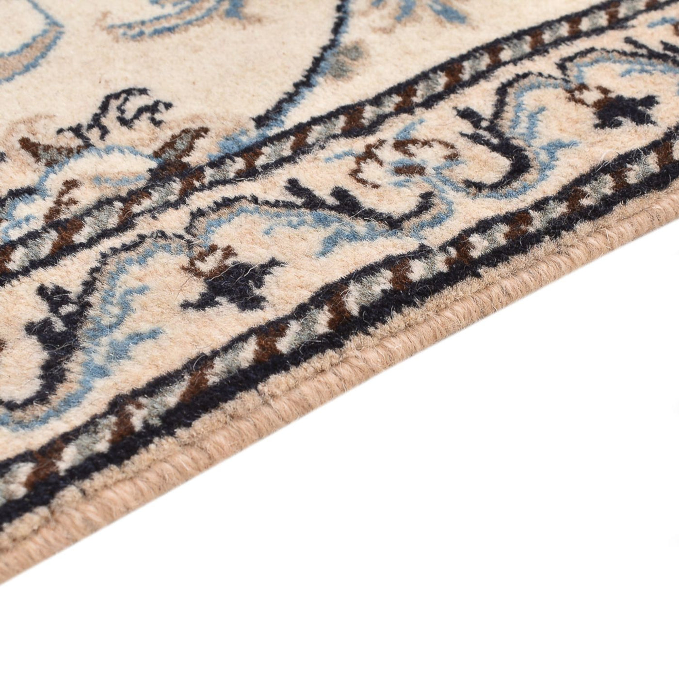 Perserteppich - Nain - 146 x 88 cm - hellbeige