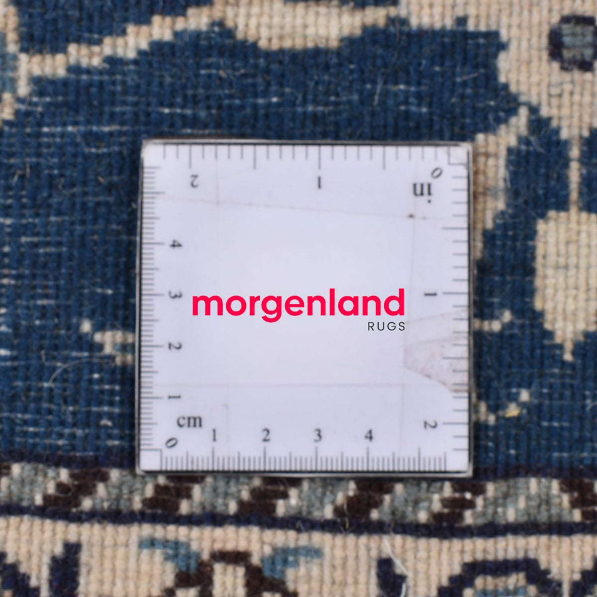 Perserteppich - Nain - 133 x 90 cm - blau