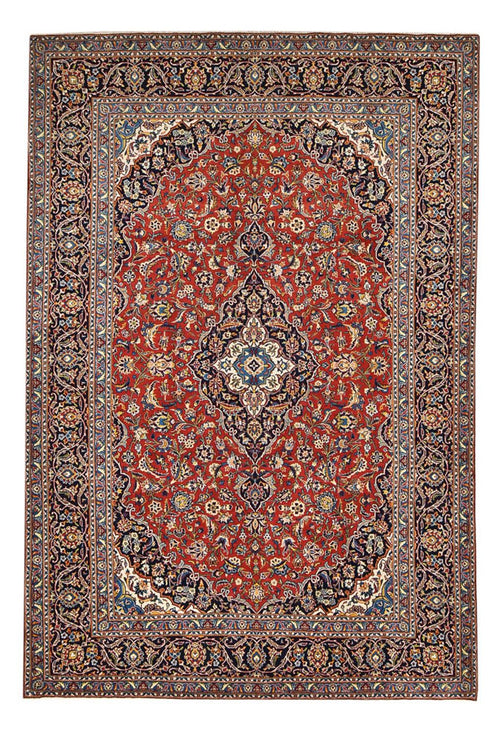 Perserteppich - Keshan - 392 x 264 cm - rot