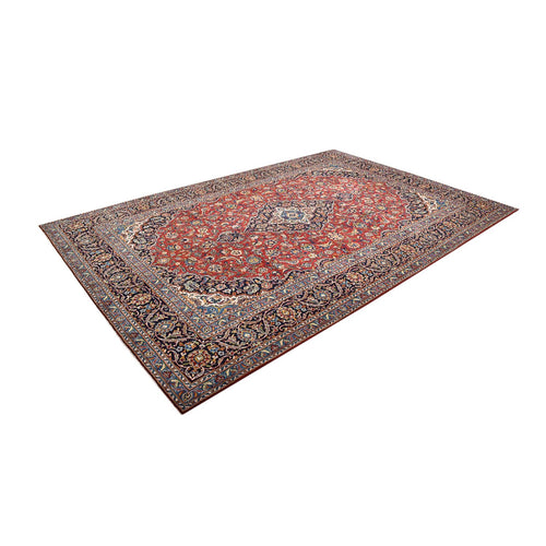 Perserteppich - Keshan - 392 x 264 cm - rot