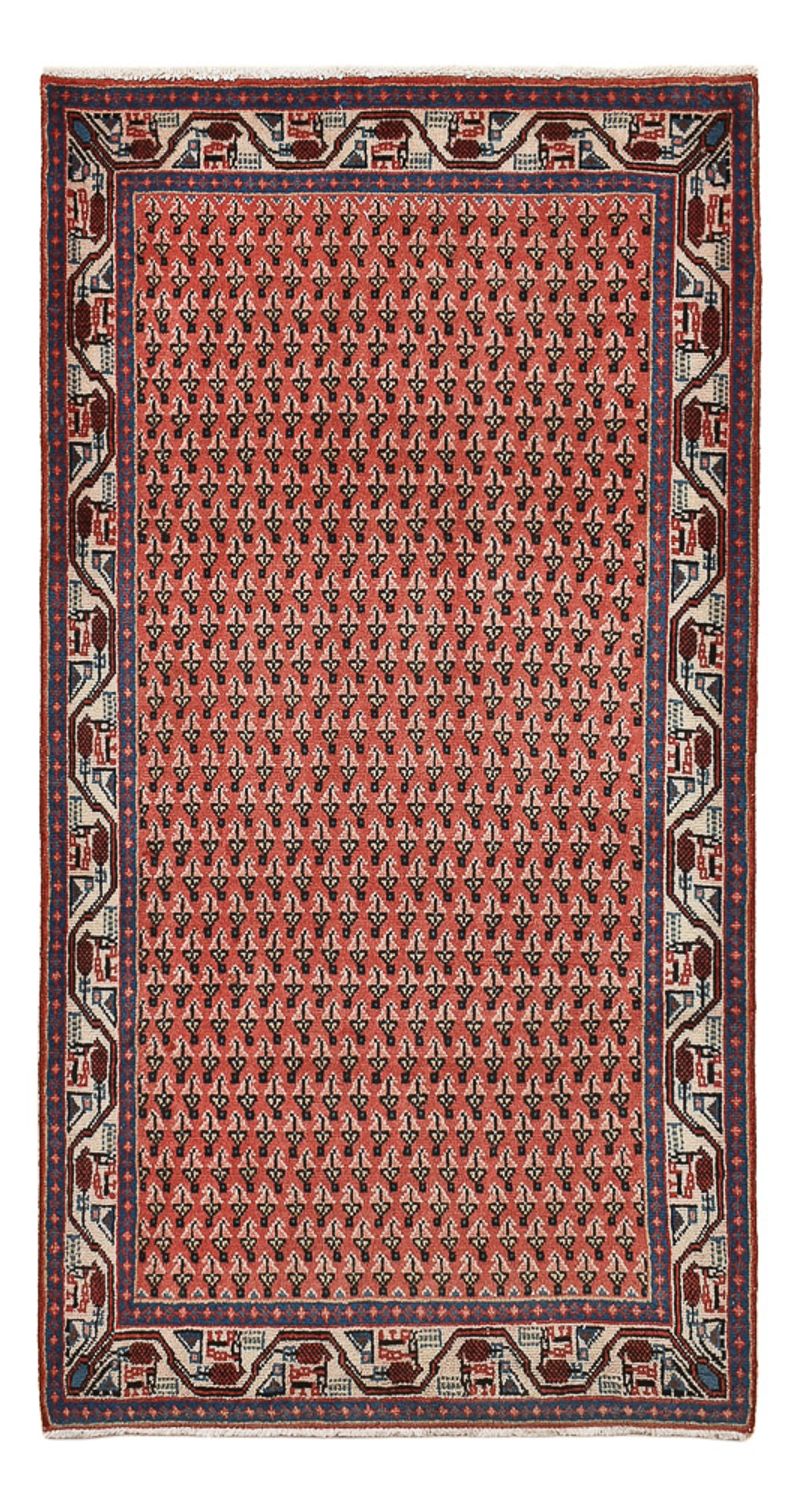Perserteppich - Mir - 135 x 71 cm - hellrot