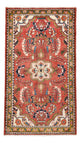 Tapis persan - Nomadic - 132 x 75 cm - rouge clair