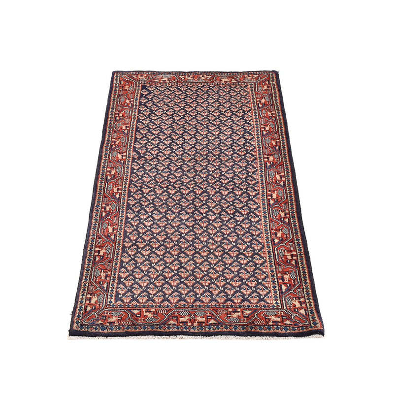 Perserteppich - Mir - 129 x 63 cm - dunkelrot
