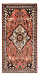 Perserteppich - Nomadic - 153 x 79 cm - hellrot
