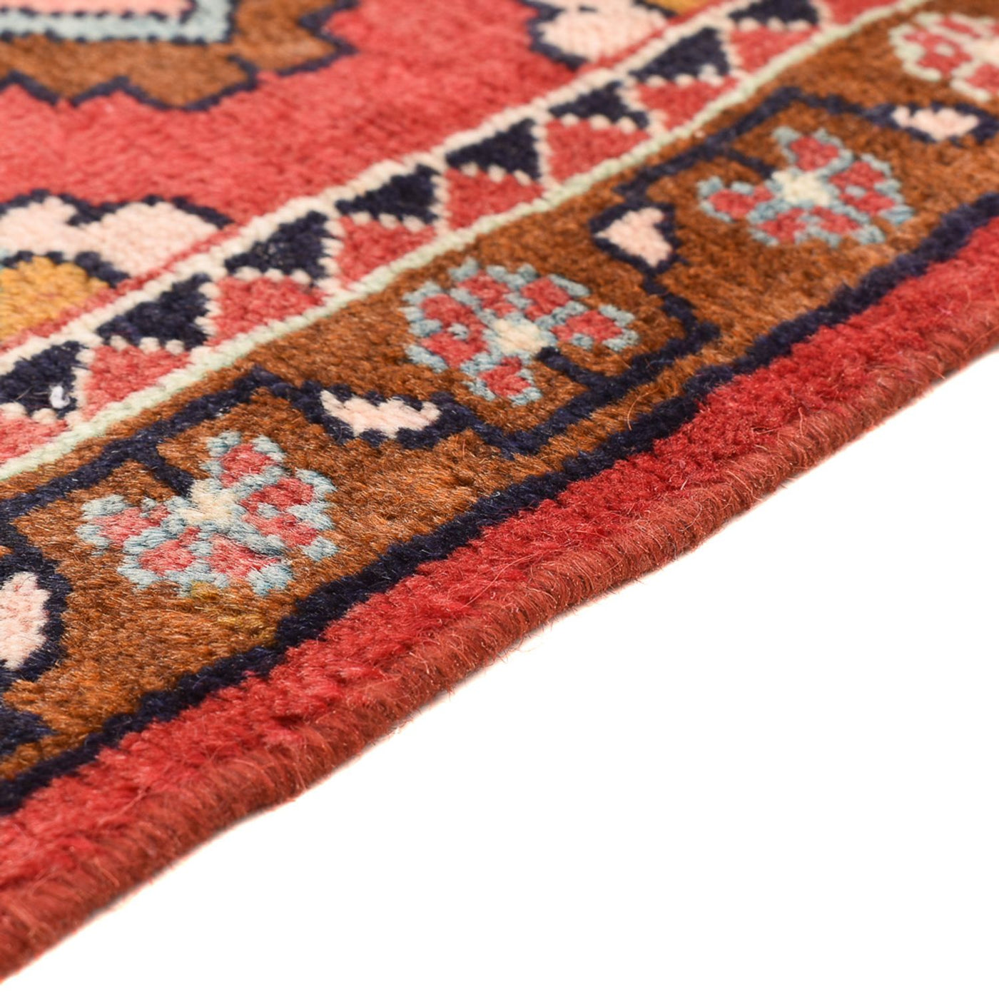 Perserteppich - Nomadic - 107 x 76 cm - rot