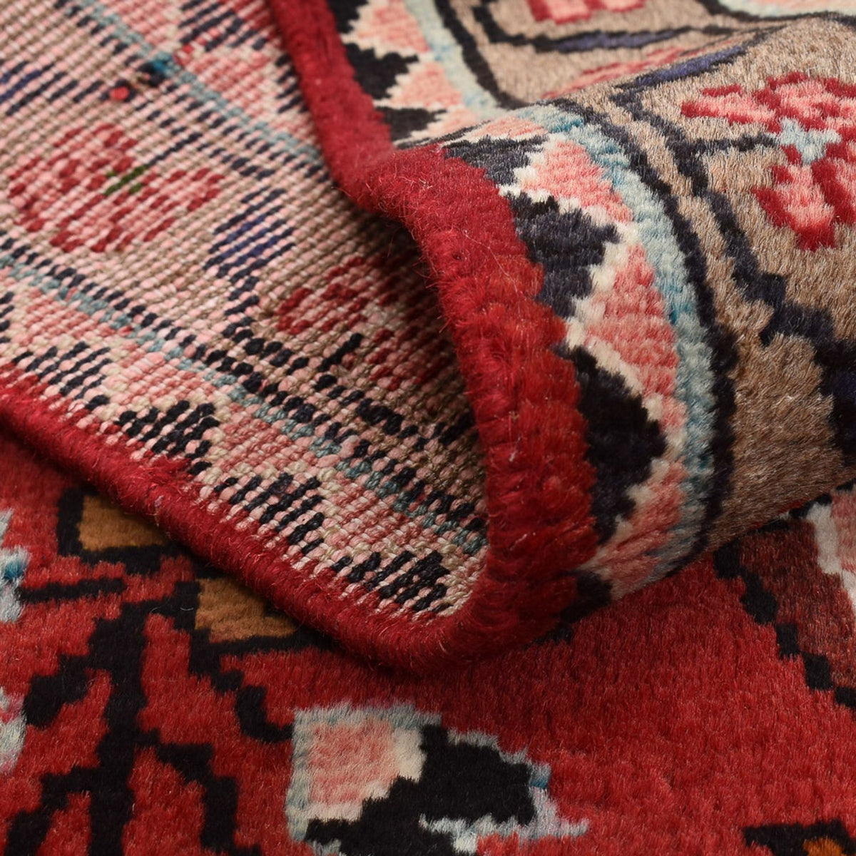 Perserteppich - Nomadic - 128 x 60 cm - rot