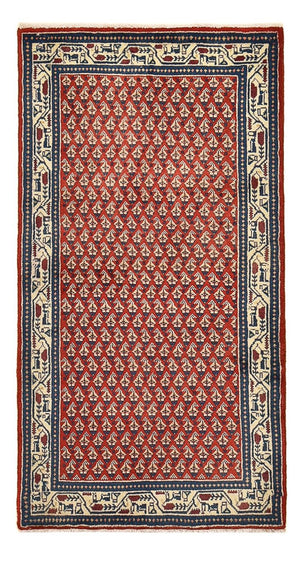 Perserteppich - Mir - 134 x 68 cm - hellrot
