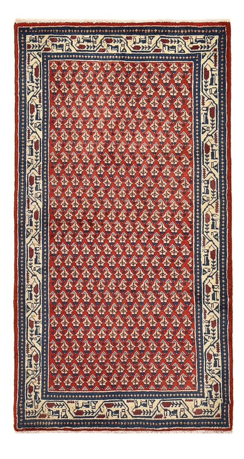 Perserteppich - Mir - 134 x 68 cm - hellrot