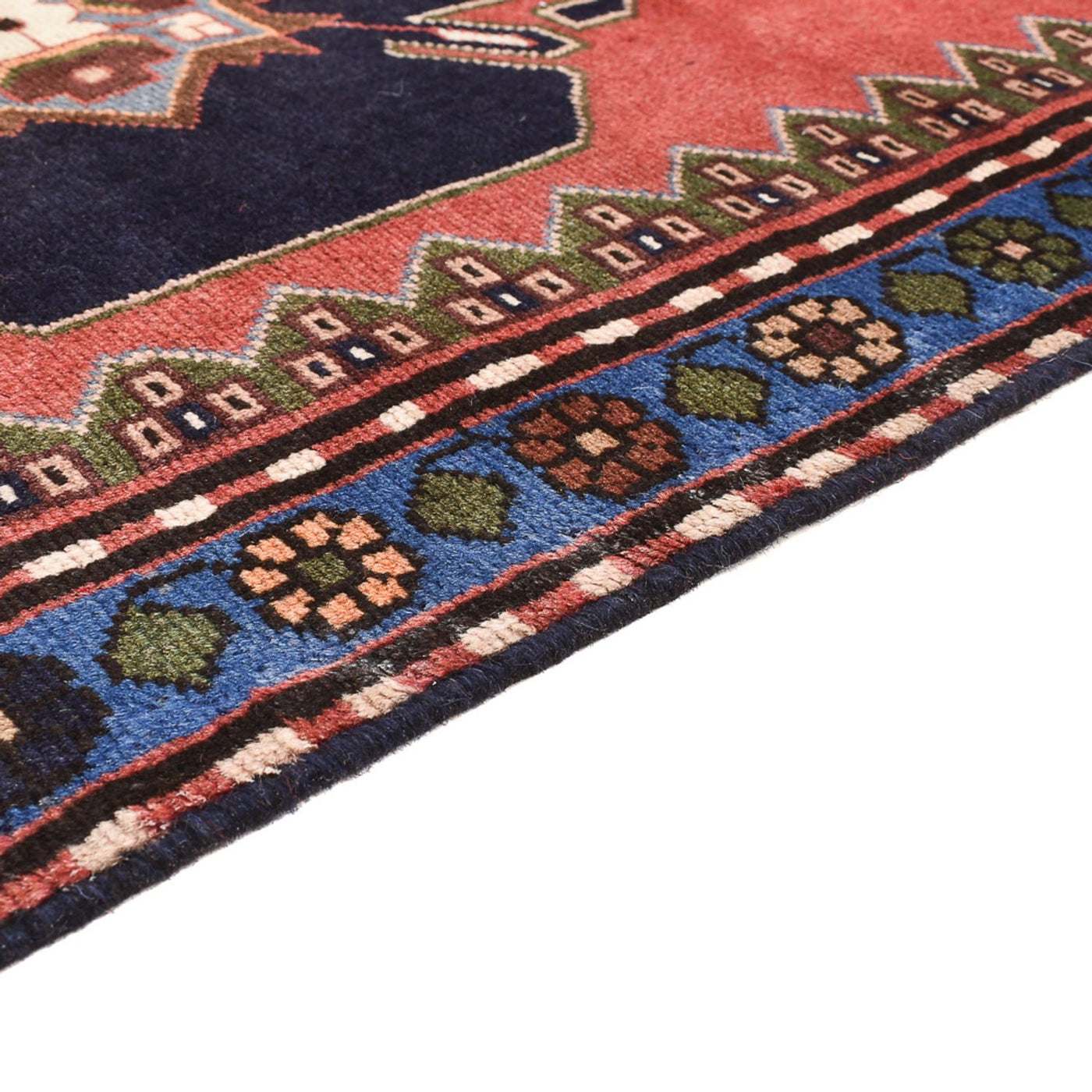 Perserteppich - Nomadic - 123 x 76 cm - hellrot