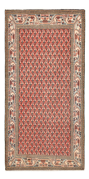 Perserteppich - Mir - 127 x 61 cm - hellrot