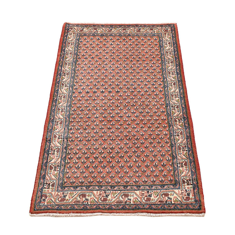Perserteppich - Mir - 139 x 68 cm - dunkelrot