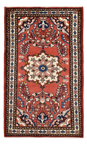 Perserteppich - Nomadic - 130 x 76 cm - rot
