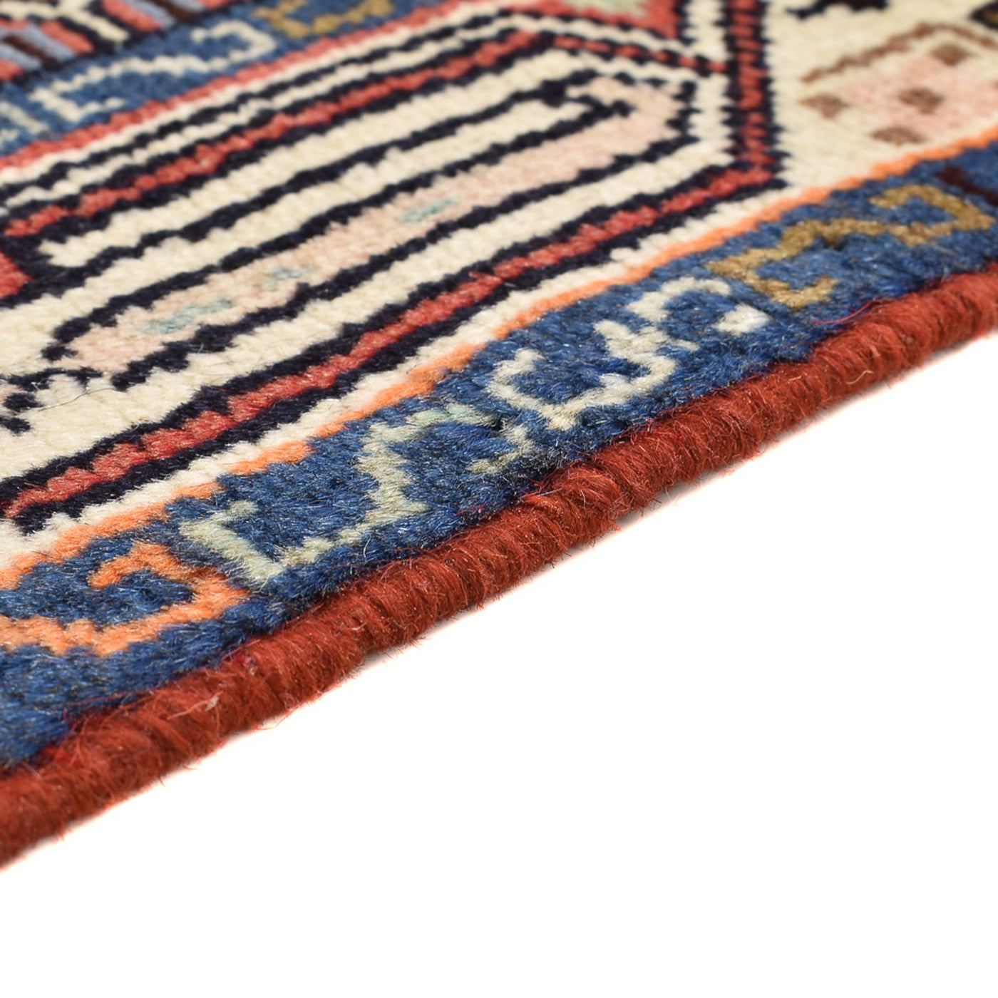 Perserteppich - Nomadic - 130 x 80 cm - mehrfarbig