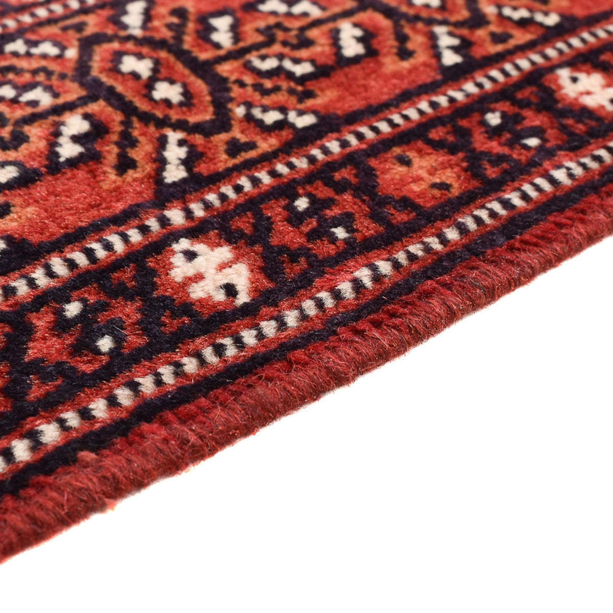 Turkaman Teppich - 115 x 85 cm - rot