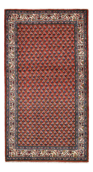 Perserteppich - Mir - 132 x 69 cm - dunkelrot