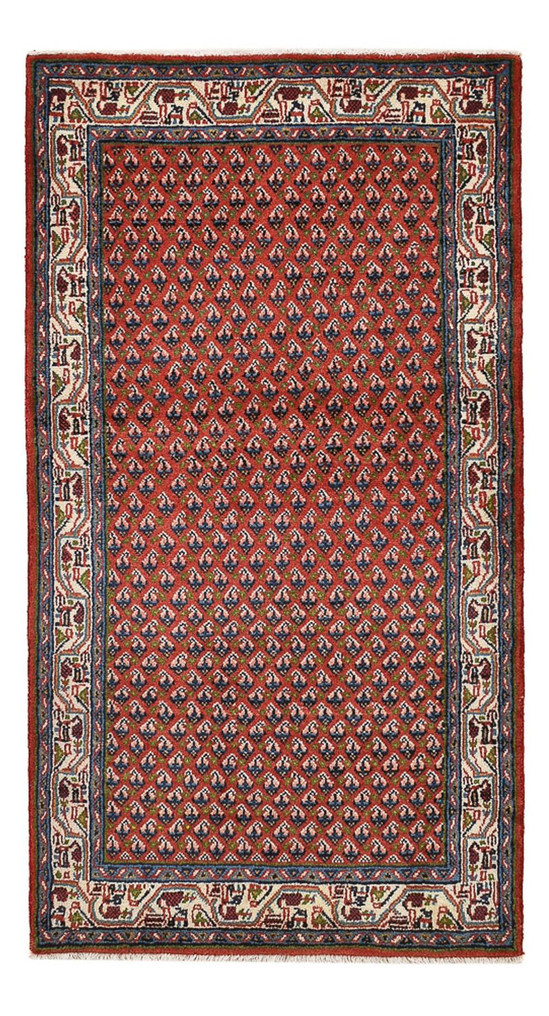 Perserteppich - Mir - 132 x 69 cm - dunkelrot