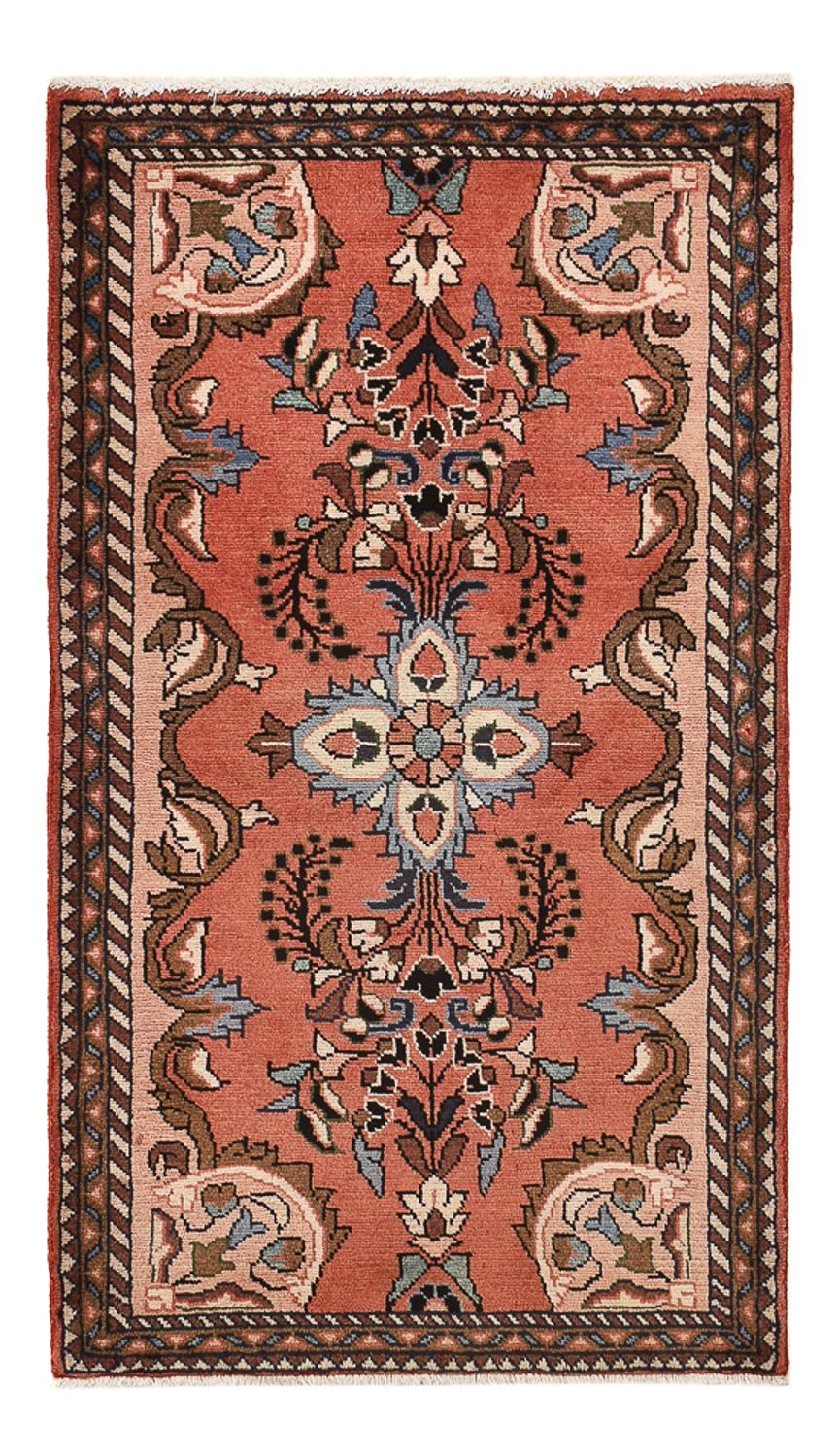 Perserteppich - Nomadic - 126 x 73 cm - rot