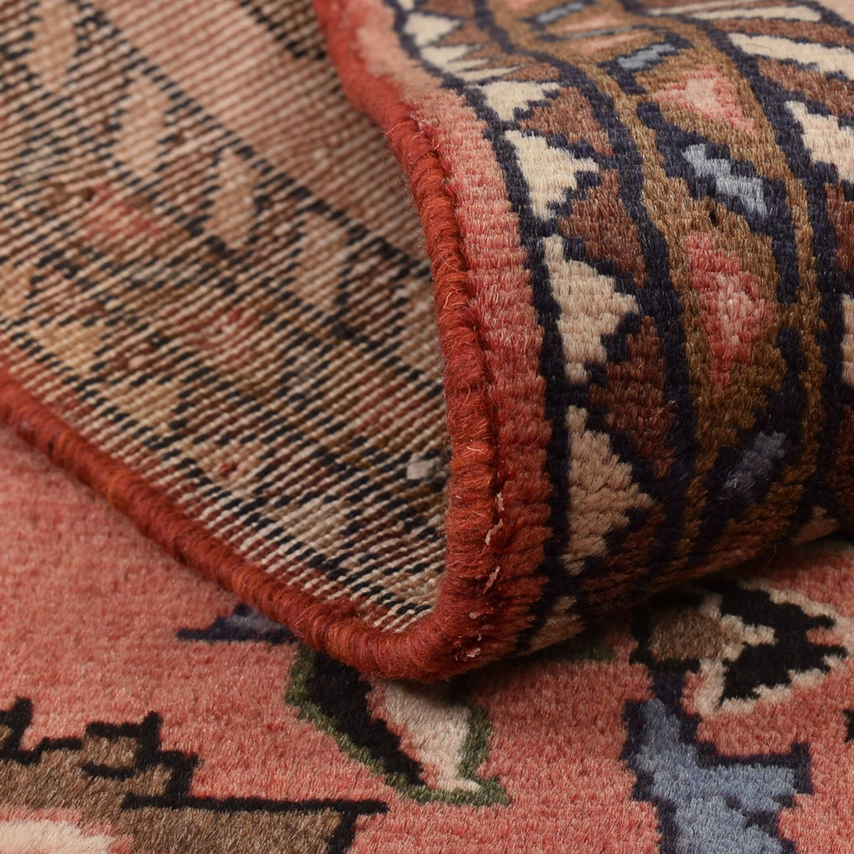 Perserteppich - Nomadic - 126 x 73 cm - rot