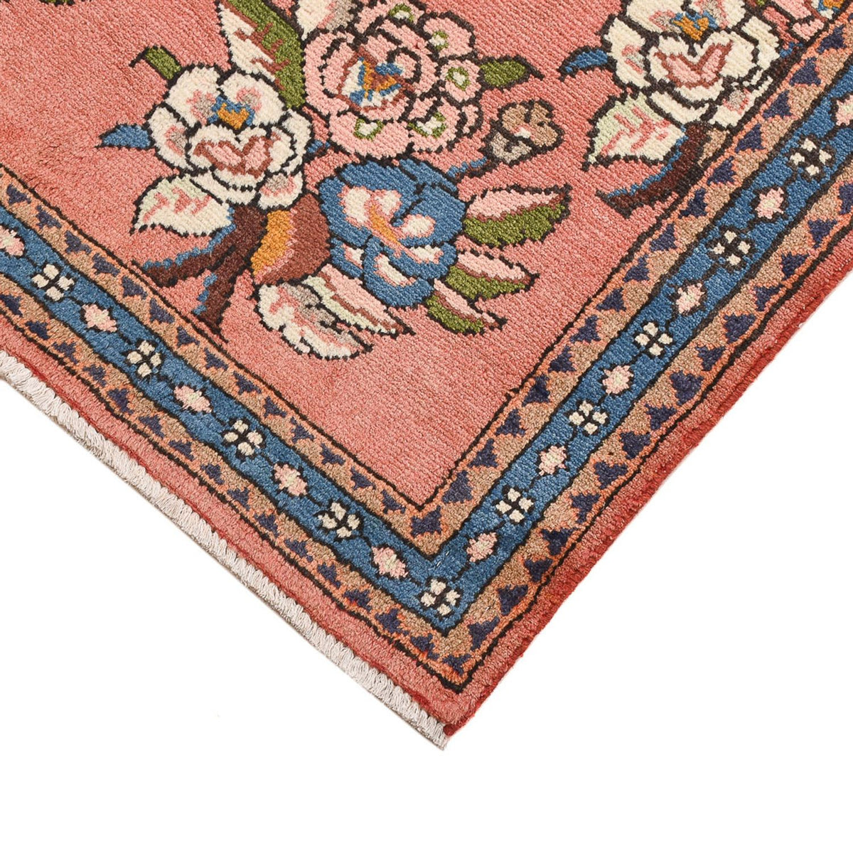 Perserteppich - Nomadic - 110 x 79 cm - hellrot