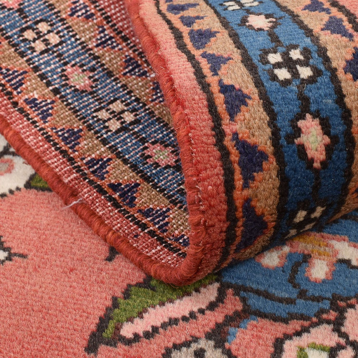 Perserteppich - Nomadic - 110 x 79 cm - hellrot