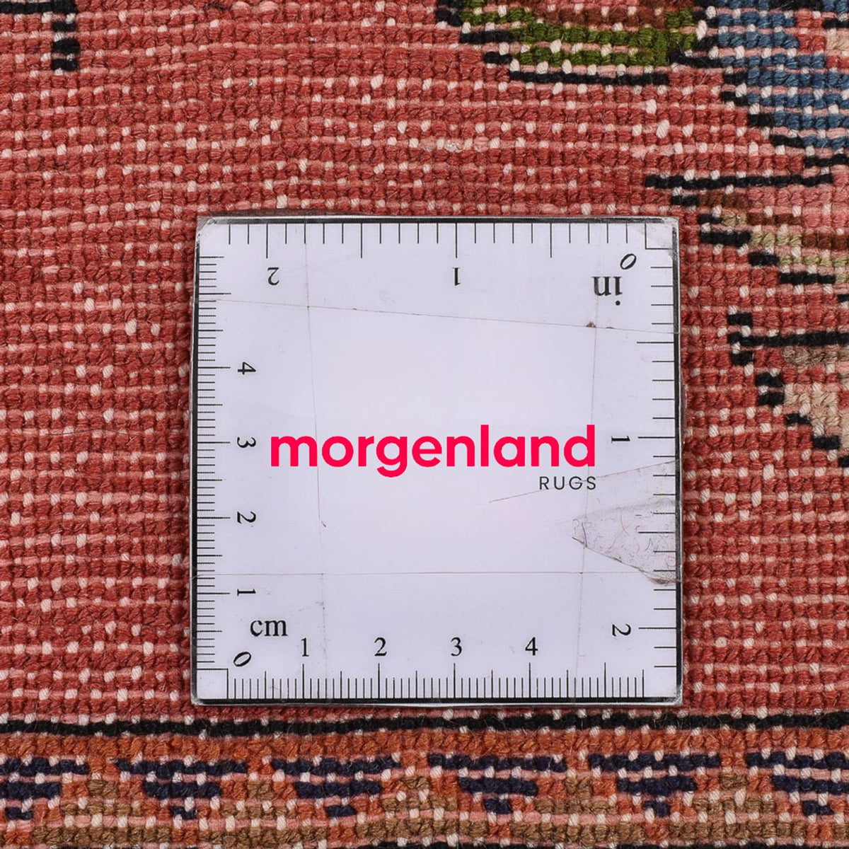 Perserteppich - Nomadic - 110 x 79 cm - hellrot