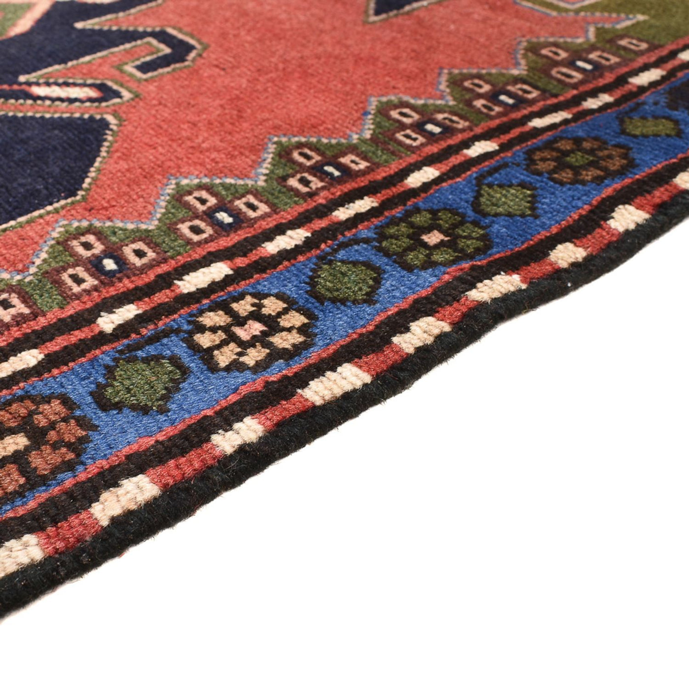 Perserteppich - Nomadic - 128 x 71 cm - rot
