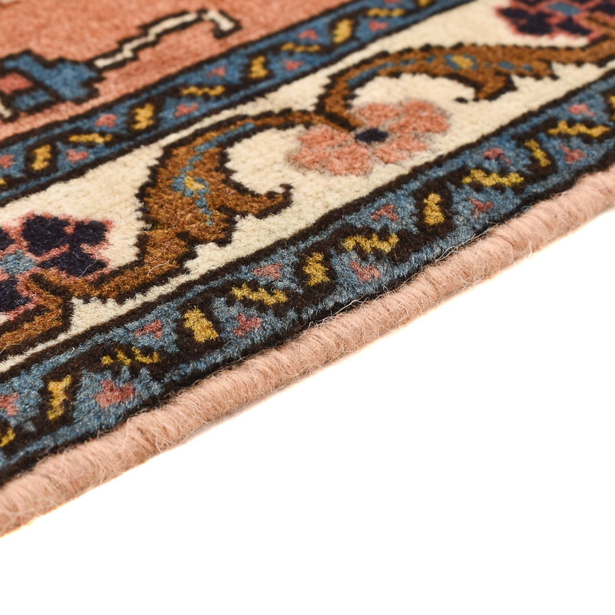 Perserteppich - Nomadic - 95 x 68 cm - hellrot