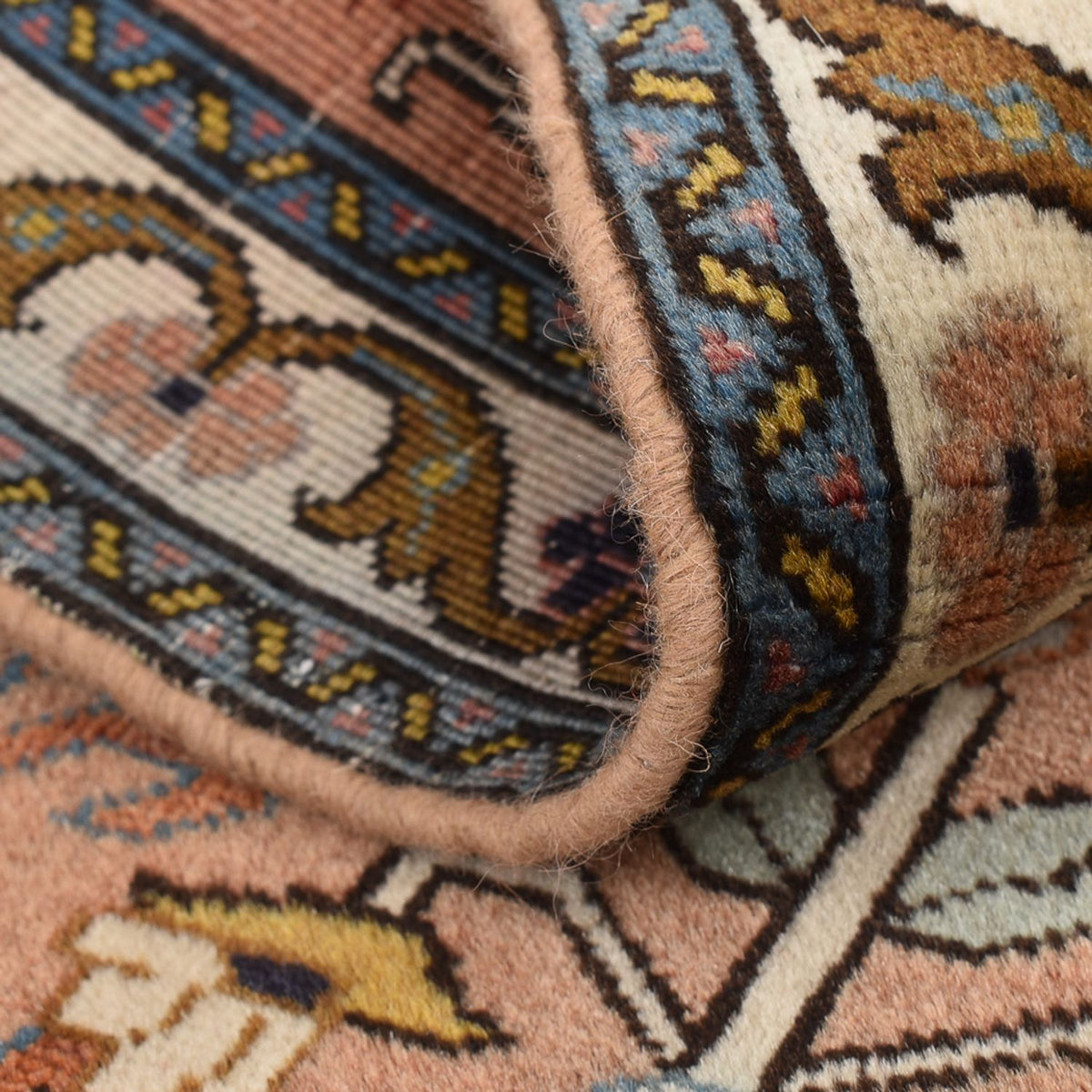 Perserteppich - Nomadic - 95 x 68 cm - hellrot