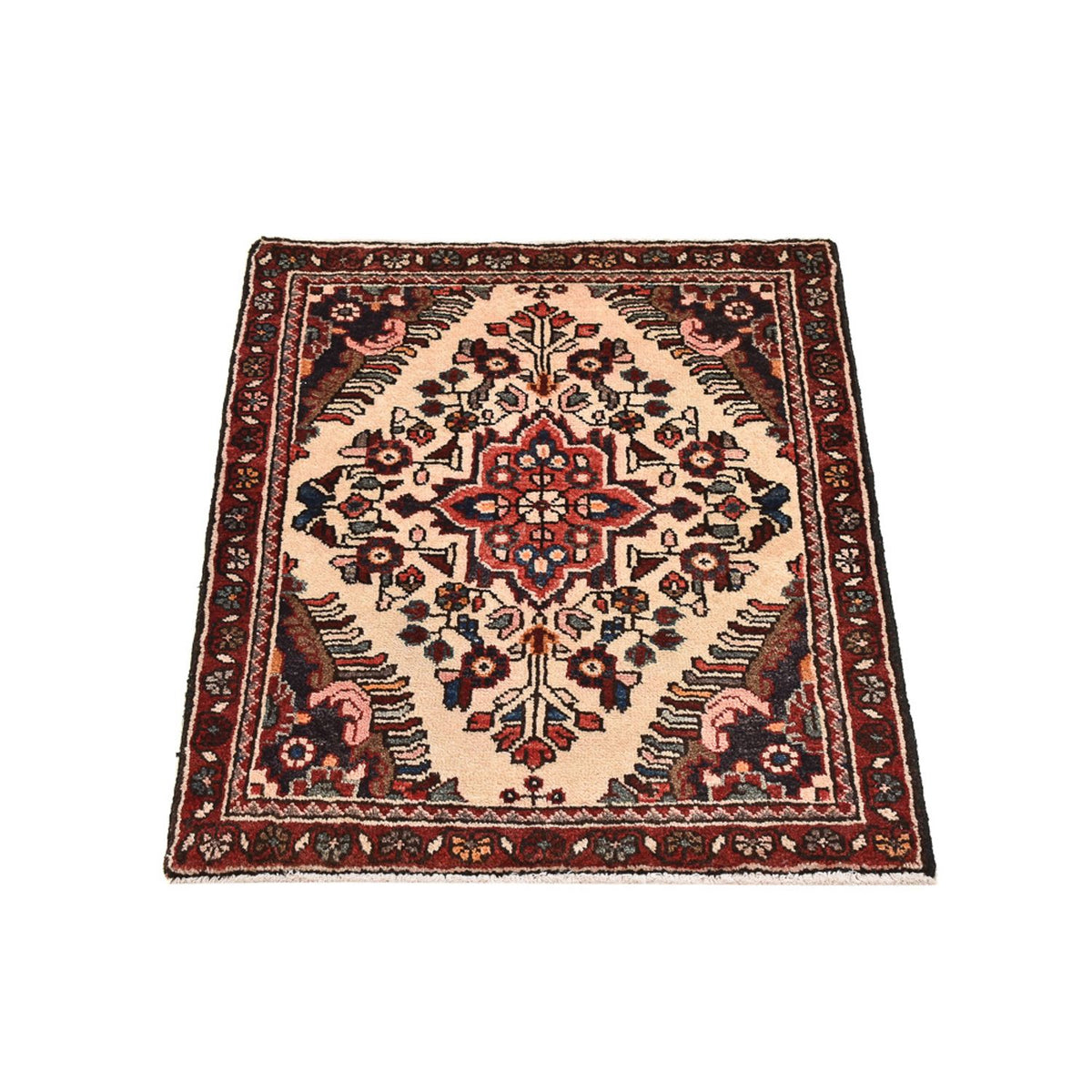Perserteppich - Nomadic - 77 x 60 cm - hellbeige