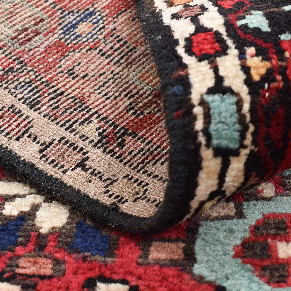Perserteppich - Nomadic - 92 x 60 cm - rot