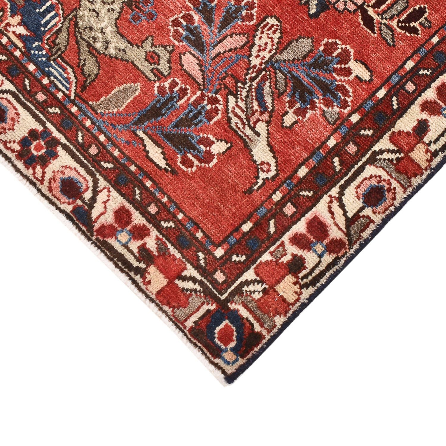 Perserteppich - Nomadic - 108 x 67 cm - rot