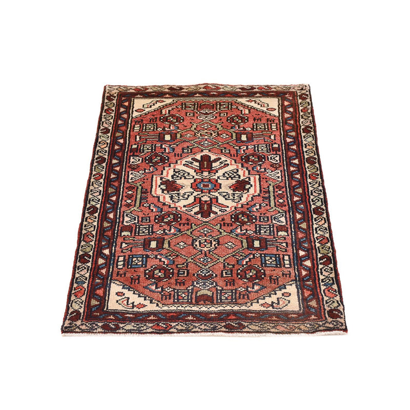 Perserteppich - Nomadic - 97 x 67 cm - hellrot