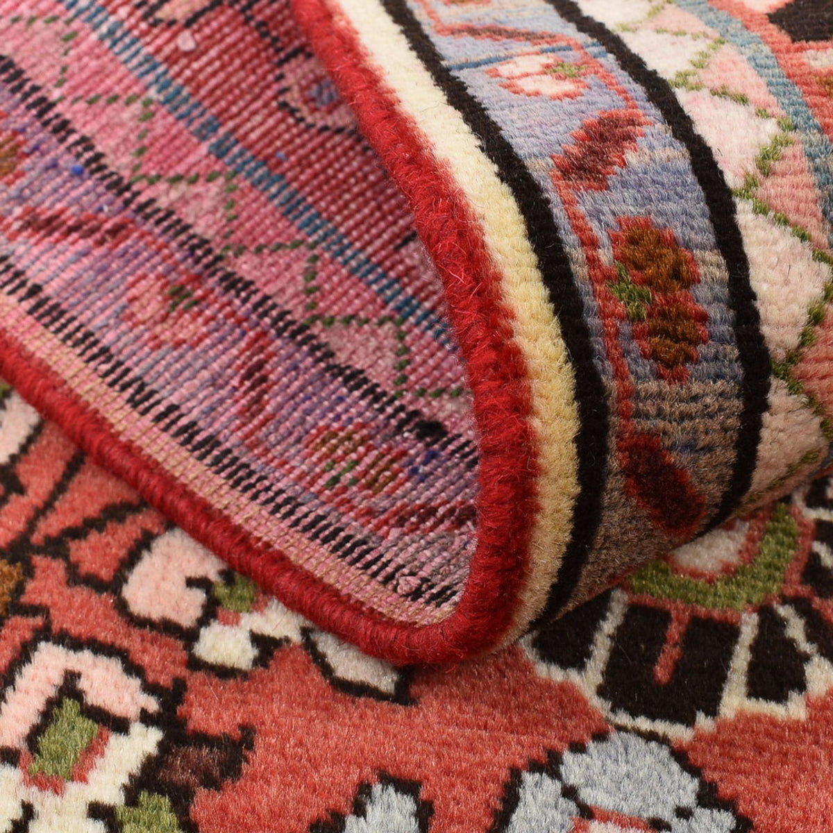 Perserteppich - Nomadic - 131 x 79 cm - rot