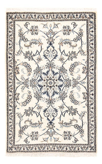 Tapis persan - Nain - 140 x 88 cm - gris clair