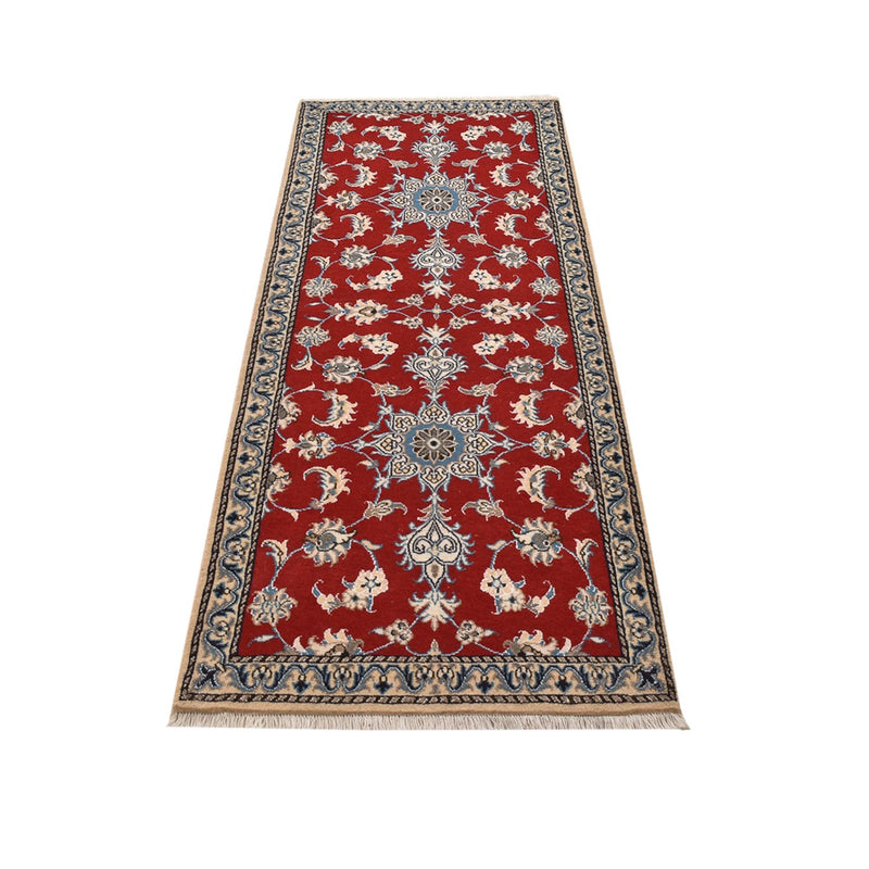 Läufer Perser - Nain - 209 x 80 cm - rot