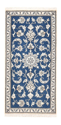 Tapis persan - Nain - 140 x 68 cm - bleu