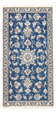 Perserteppich - Nain - 140 x 68 cm - blau