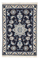 Perserteppich - Nain - 90 x 62 cm - dunkelblau