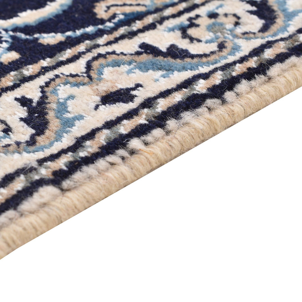 Perserteppich - Nain - 57 x 90 cm - dunkelblau
