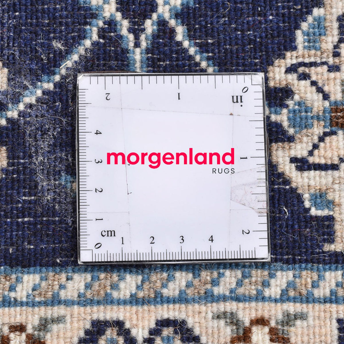 Perserteppich - Nain - 89 x 57 cm - dunkelblau