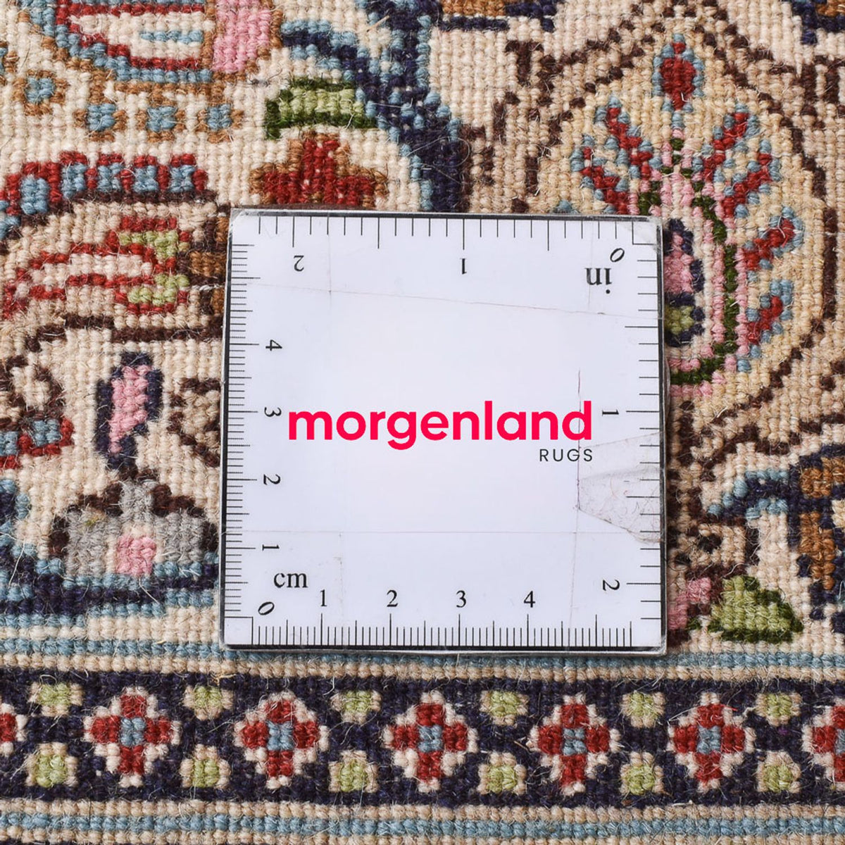 Perserteppich - Classic quadratisch  - 200 x 200 cm - hellbraun