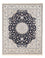 Perserteppich - Nain - Premium sonderform  - 211 x 269 cm - dunkelblau