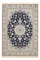 Perserteppich - Nain - Premium - 245 x 165 cm - dunkelblau