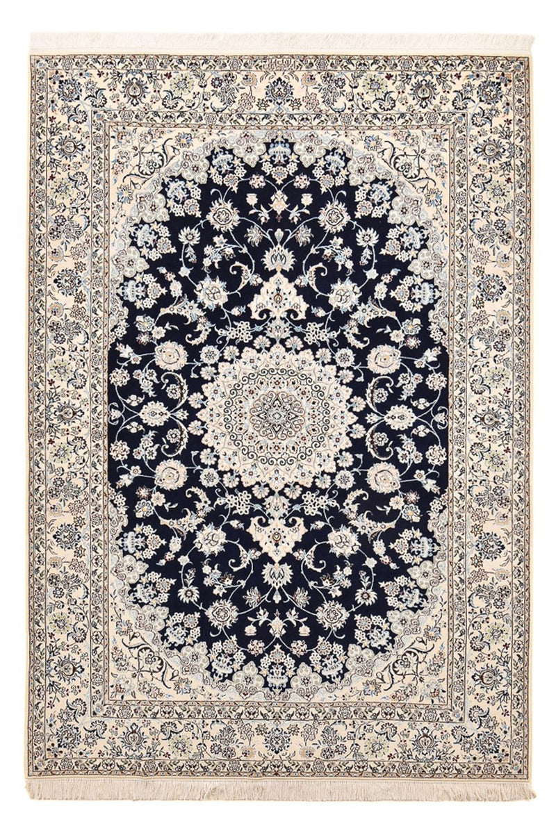 Perserteppich - Nain - Premium - 245 x 165 cm - dunkelblau