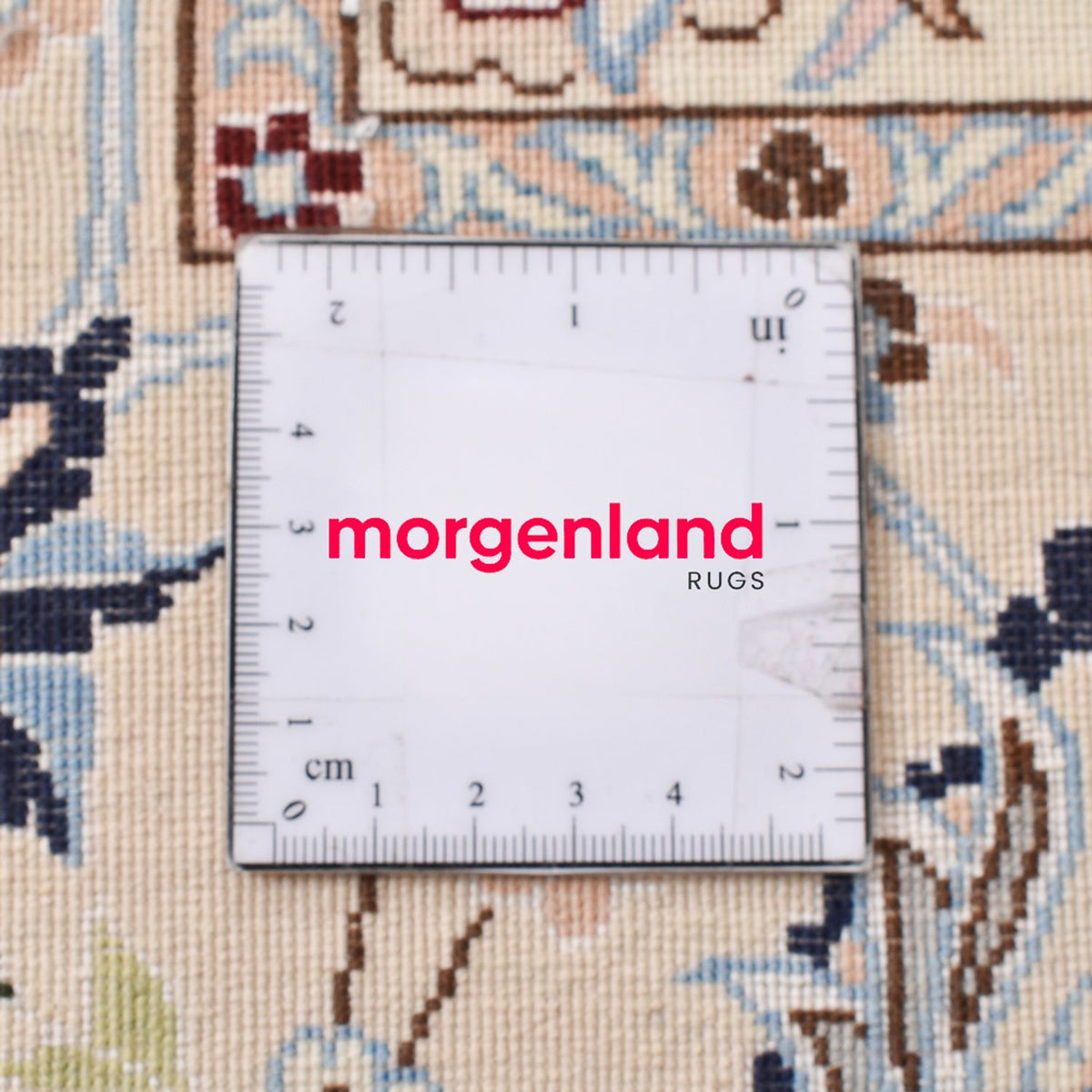 Perserteppich - Nain - Premium - 255 x 210 cm - hellgrau