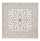 Perserteppich - Nain - Premium quadratisch  - 204 x 207 cm - hellgrau